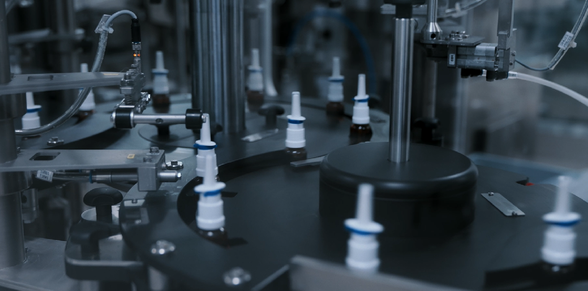 WМ Cеркезкой / Стерил бўлмаган суюқлик ва ярим қаттиқ препаратлар ишлаб чиқариш / Бурун спрейи ишлаб чиқариш линияси