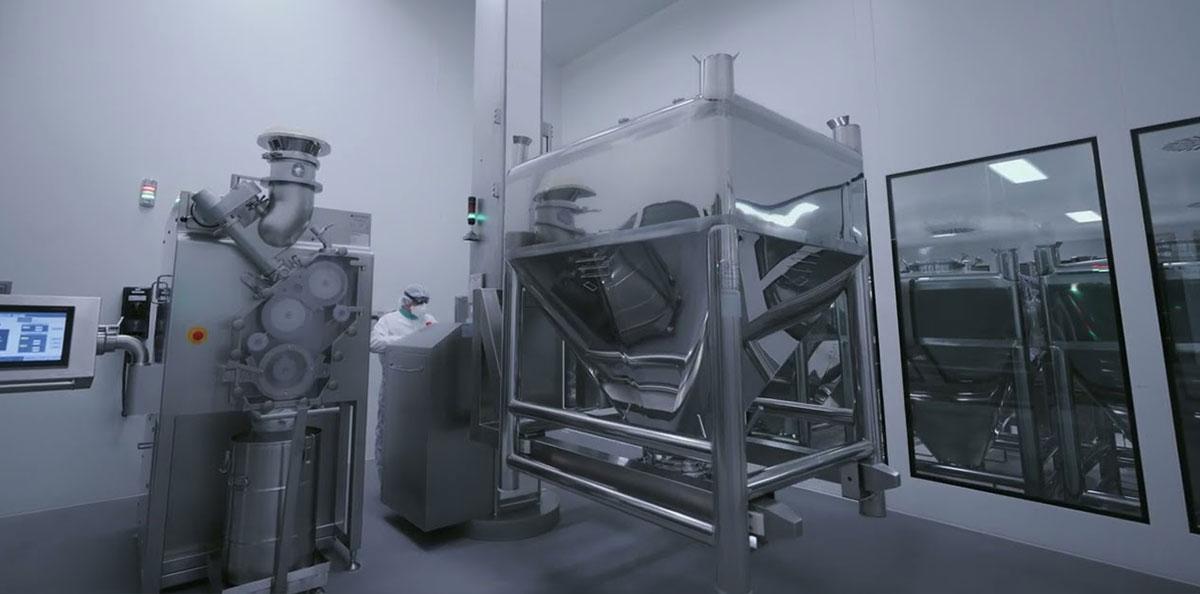 WМ Çеркезкöй / Қаттиқ дозаж шакли ишлаб чиқариш / Оммавий ишлаб чиқариш