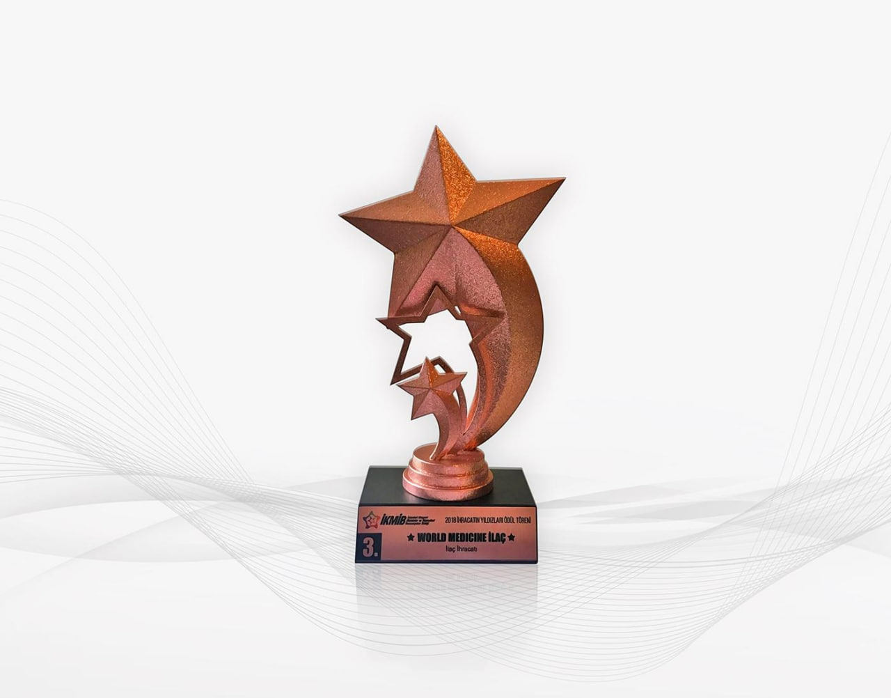 2018 ЙИЛ "ЕКСПОРТ ЮЛДУЗЛАРИ" КАТЕГОРİЯСИДА УЧИНЧИ ЎРИН