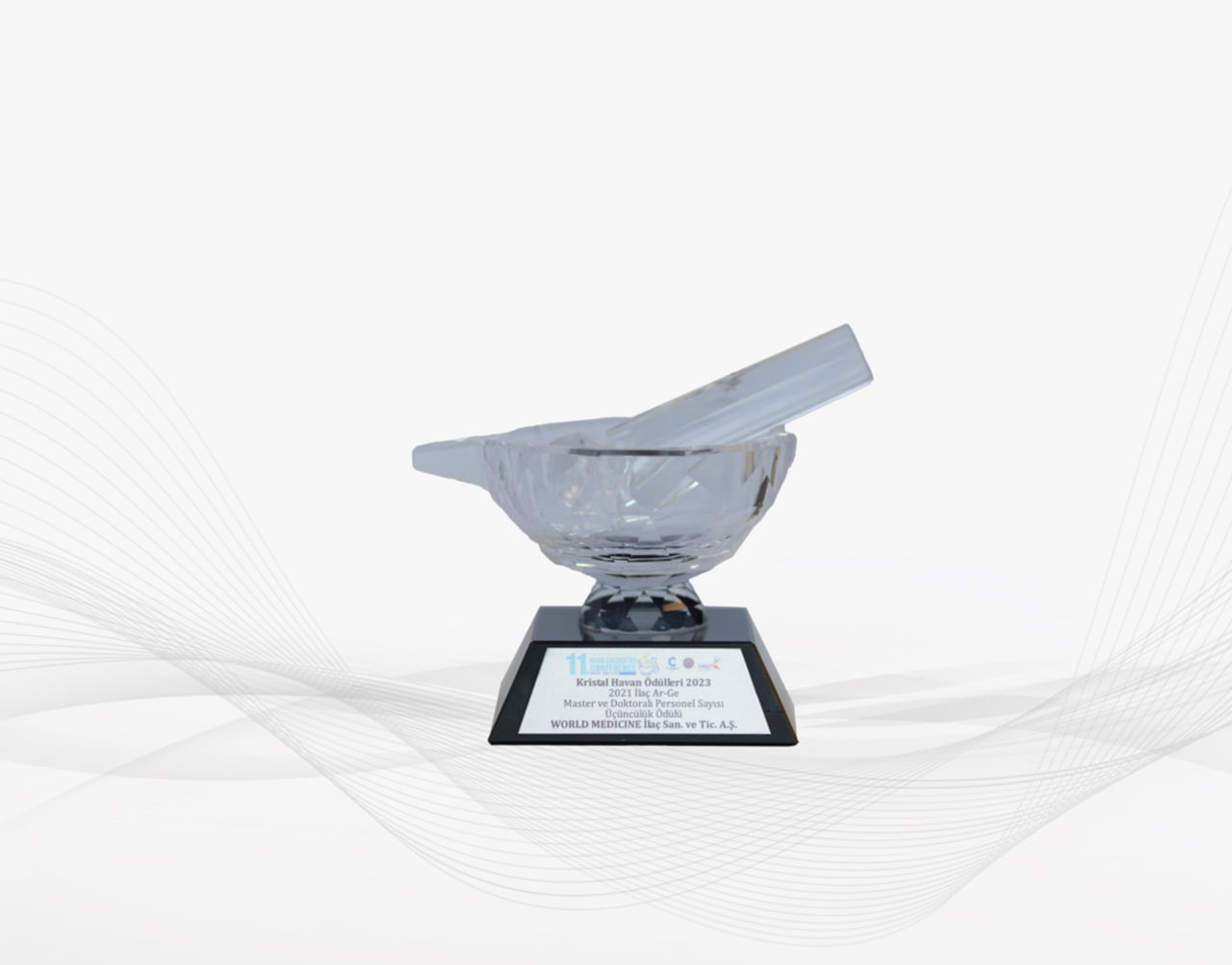 11-УİКК CРЙСТАЛ МОРТАР АWАРДС 2023 - "МАГİСТРАНТ ВА ПҲИДРАТЛАРНИНГ ЭНГ КЎП СОНИ БЎЛГАН учинчи компания"